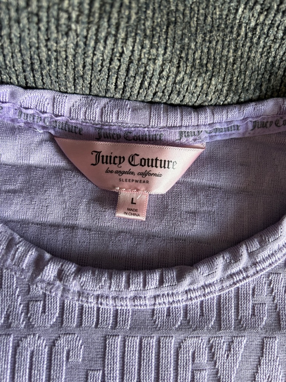 🛍️BOGO🛍️ Purple Juicy Couture Pj Set - Picture 3 of 6